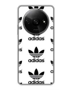Чехол для Xiaomi Redmi A3 с картинкой «Adidas Pattern»