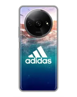 Чехол для Xiaomi Redmi A3 с картинкой «Океанская глубина адидас»