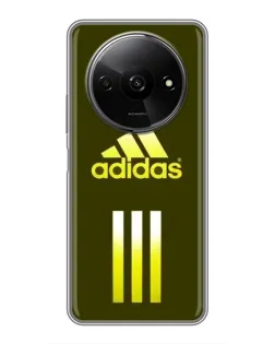 Чехол для Xiaomi Redmi A3 с картинкой «Оливковый градиент Adidas»