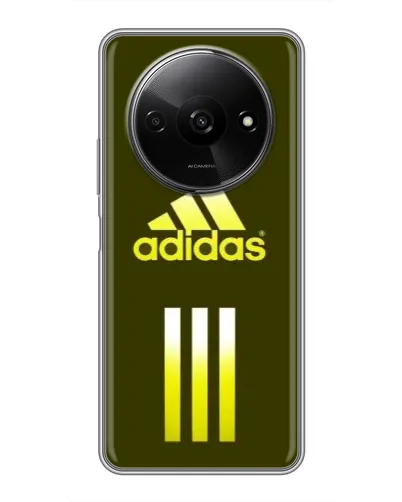 Чехол для Xiaomi Redmi A3 с картинкой «Оливковый градиент Adidas» Чехол для Xiaomi Redmi A3 с картинкой «Оливковый градиент Adidas»