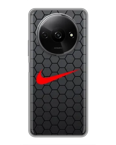 Чехол для Xiaomi Redmi A3 с картинкой «Nike — карбоновая сетка» Чехол для Xiaomi Redmi A3 с картинкой «Nike — карбоновая сетка»