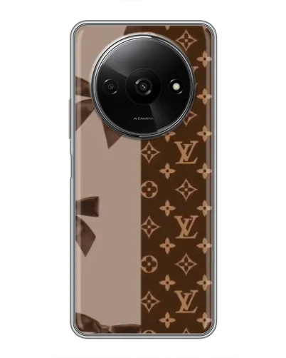 Чехол для Xiaomi Redmi A3 с картинкой «Louis Vuitton — банты» Чехол для Xiaomi Redmi A3 с картинкой «Louis Vuitton — банты»