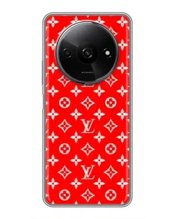 Чехол для Xiaomi Redmi A3 с картинкой «Яркий паттерн LV»
