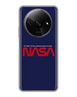 Чехол для Xiaomi Redmi A3 с картинкой «NASA — глубокий космос»