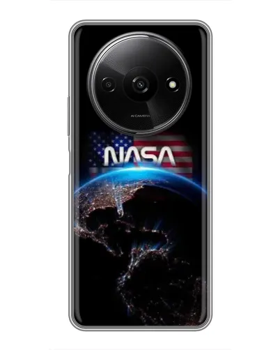 Чехол для Xiaomi Redmi A3 с картинкой «Земля из космоса NASA» Чехол для Xiaomi Redmi A3 с картинкой «Земля из космоса NASA»
