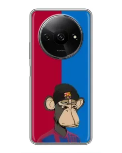 Чохол для Xiaomi Redmi A3 з картинкою «Bored Ape — фанат Барси» Чохол для Xiaomi Redmi A3 з картинкою «Bored Ape — фанат Барси»