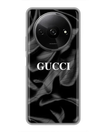 Чехол для Xiaomi Redmi A3 с картинкой «Gucci — шелковые волны»
