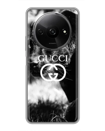 Чехол для Xiaomi Redmi A3 с картинкой «Gucci — дикая природа» Чехол для Xiaomi Redmi A3 с картинкой «Gucci — дикая природа»