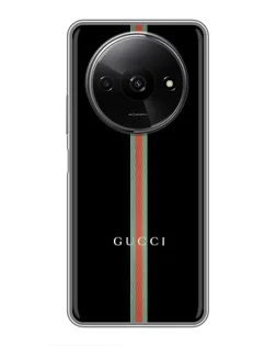 Чехол для Xiaomi Redmi A3 с картинкой «Gucci — строгая линия» Чехол для Xiaomi Redmi A3 с картинкой «Gucci — строгая линия»