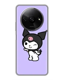 Чехол для Xiaomi Redmi A3 с картинкой «Классическая Kuromi»