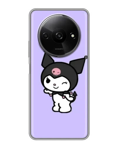 Чехол для Xiaomi Redmi A3 с картинкой «Классическая Kuromi»