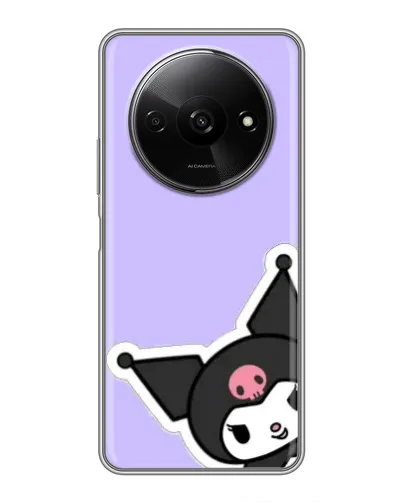 Чехол для Xiaomi Redmi A3 с картинкой «Забавная Kuromi»
