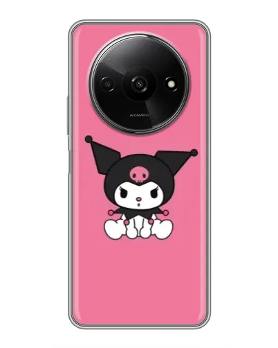 Чехол для Xiaomi Redmi A3 с картинкой «Хмурая Kuromi»