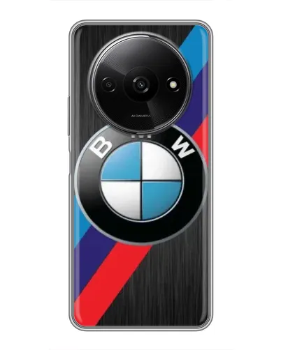 Чехол для Xiaomi Redmi A3 с картинкой «BMW M-stripes стиль»