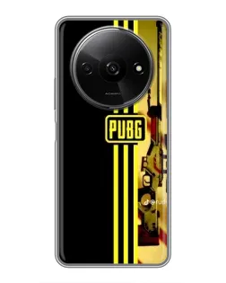 Чохол для Xiaomi Redmi A3 з картинкою «PUBG — камуфляжний шолом» Чохол для Xiaomi Redmi A3 з картинкою «PUBG — камуфляжний шолом»