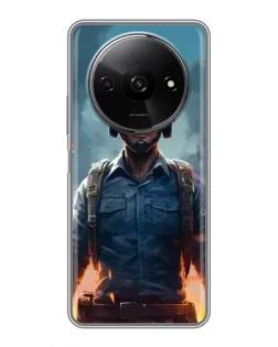 Чохол для Xiaomi Redmi A3 з картинкою «PUBG — реалістичний герой» Чохол для Xiaomi Redmi A3 з картинкою «PUBG — реалістичний герой»