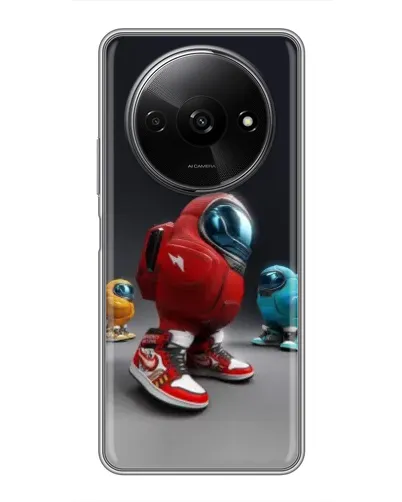 Чехол для Xiaomi Redmi A3 с картинкой «Among Us — 3D стиль» Чехол для Xiaomi Redmi A3 с картинкой «Among Us — 3D стиль»