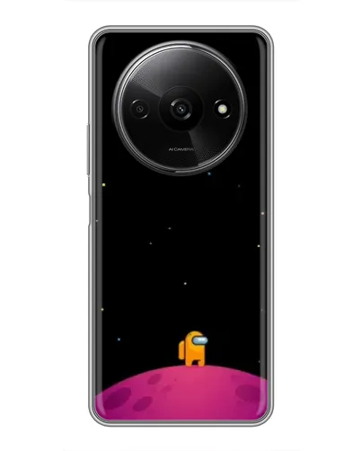 Чехол для Xiaomi Redmi A3 с картинкой «Одинокий герой на планете» Чехол для Xiaomi Redmi A3 с картинкой «Одинокий герой на планете»