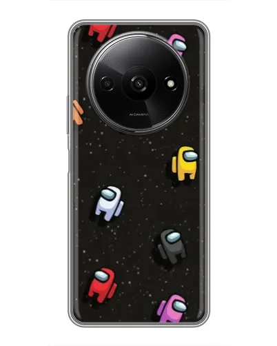 Чехол для Xiaomi Redmi A3 с картинкой «Космический паттерн Among Us» Чехол для Xiaomi Redmi A3 с картинкой «Космический паттерн Among Us»