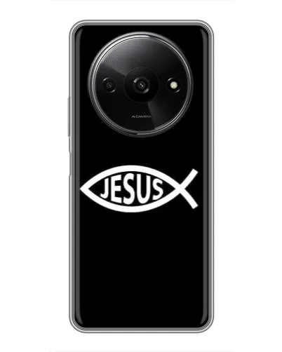 Чехол для Xiaomi Redmi A3 с картинкой «Классический Jesus»