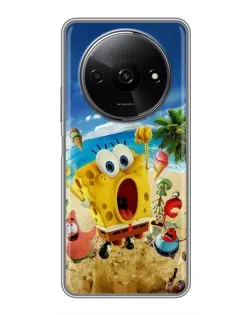 Чехол для Xiaomi Redmi A3 с картинкой «Развлечения на пляже»