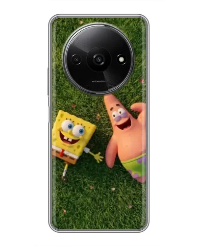 Чехол для Xiaomi Redmi A3 с картинкой «Друзья на лужайке» Чехол для Xiaomi Redmi A3 с картинкой «Друзья на лужайке»