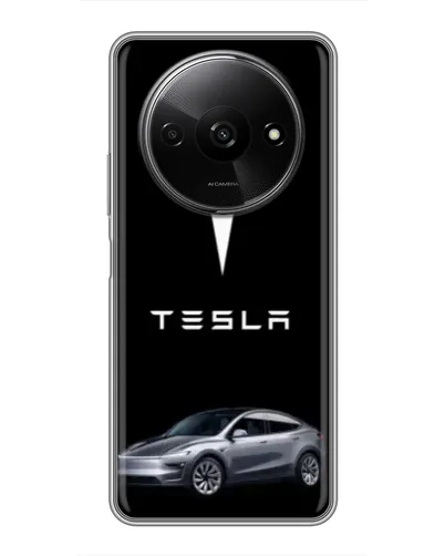 Чехол для Xiaomi Redmi A3 с картинкой «Tesla Model Y» Чехол для Xiaomi Redmi A3 с картинкой «Tesla Model Y»
