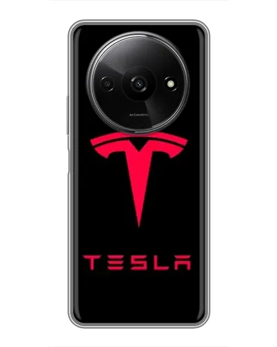 Чехол для Xiaomi Redmi A3 с картинкой «Tesla Red Logo» Чехол для Xiaomi Redmi A3 с картинкой «Tesla Red Logo»