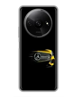 Чехол для Xiaomi Redmi A3 с картинкой «Mercedes — ретро стиль»