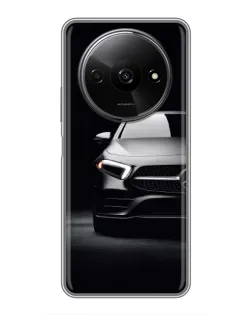 Чехол для Xiaomi Redmi A3 с картинкой «Свет фар Mercedes»