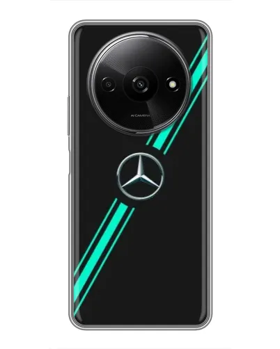 Чехол для Xiaomi Redmi A3 с картинкой «Спортивные линии Mercedes» Чехол для Xiaomi Redmi A3 с картинкой «Спортивные линии Mercedes»