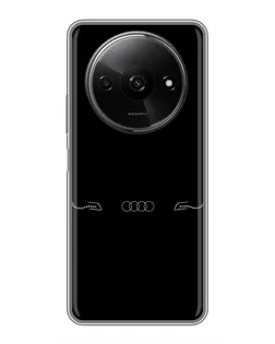Чехол для Xiaomi Redmi A3 с картинкой «Audi — световой подпись» Чехол для Xiaomi Redmi A3 с картинкой «Audi — световой подпись»