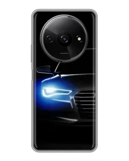 Чехол для Xiaomi Redmi A3 с картинкой «Неоновый взгляд Audi» Чехол для Xiaomi Redmi A3 с картинкой «Неоновый взгляд Audi»