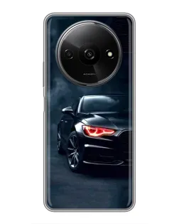 Чехол для Xiaomi Redmi A3 с картинкой «Audi — хищный взгляд» Чехол для Xiaomi Redmi A3 с картинкой «Audi — хищный взгляд»