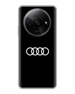 Чехол для Xiaomi Redmi A3 с картинкой «Audi White Logo» Чехол для Xiaomi Redmi A3 с картинкой «Audi White Logo»