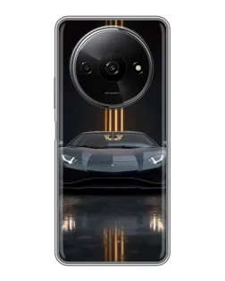 Чехол для Xiaomi Redmi A3 с картинкой «Lamborghini золотые линии» Чехол для Xiaomi Redmi A3 с картинкой «Lamborghini золотые линии»