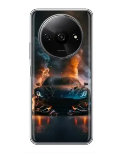 Чехол для Xiaomi Redmi A3 с картинкой «Lamborghini дымная эстетика» Чехол для Xiaomi Redmi A3 с картинкой «Lamborghini дымная эстетика»