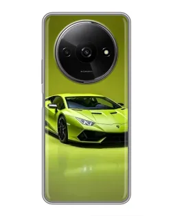 Чехол для Xiaomi Redmi A3 с картинкой «Салатовый Lamborghini Huracan» Чехол для Xiaomi Redmi A3 с картинкой «Салатовый Lamborghini Huracan»