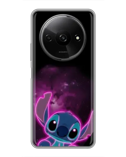 Чехол для Xiaomi Redmi A3 с картинкой «Неоновый Stitch» Чехол для Xiaomi Redmi A3 с картинкой «Неоновый Stitch»