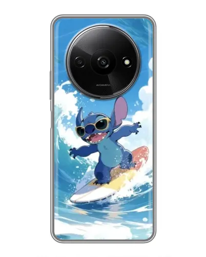 Чехол для Xiaomi Redmi A3 с картинкой «Стич на волне» Чехол для Xiaomi Redmi A3 с картинкой «Стич на волне»