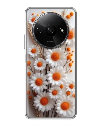 Чехол для Xiaomi Redmi A3 с картинкой «Белые сухоцветы» Чехол для Xiaomi Redmi A3 с картинкой «Белые сухоцветы»