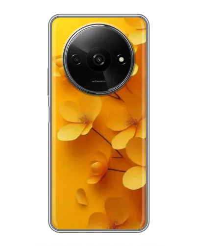 Чехол для Xiaomi Redmi A3 с картинкой «Золотые лепестки» Чехол для Xiaomi Redmi A3 с картинкой «Золотые лепестки»