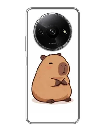Чехол для Xiaomi Redmi A3 с картинкой «Толстенькая капибара» Чехол для Xiaomi Redmi A3 с картинкой «Толстенькая капибара»
