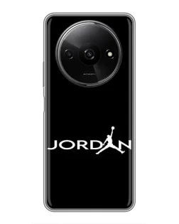 Чохол для Xiaomi Redmi A3x з картинкою «Jordan White Logo» Чохол для Xiaomi Redmi A3x з картинкою «Jordan White Logo»
