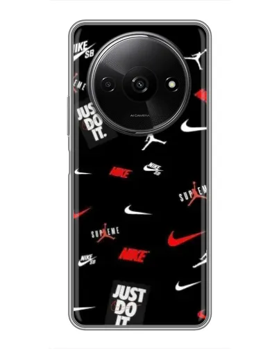 Чехол для Xiaomi Redmi A3x с картинкой «Nike Mix Pattern» Чехол для Xiaomi Redmi A3x с картинкой «Nike Mix Pattern»