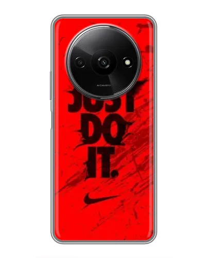 Чехол для Xiaomi Redmi A3x с картинкой «Nike Just Do It» Чехол для Xiaomi Redmi A3x с картинкой «Nike Just Do It»