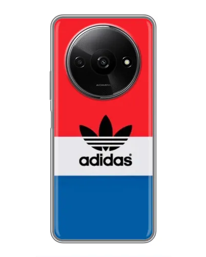 Чехол для Xiaomi Redmi A3x с картинкой «Ретро блоки Adidas» Чехол для Xiaomi Redmi A3x с картинкой «Ретро блоки Adidas»