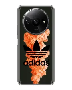 Чохол для Xiaomi Redmi A3x з картинкою «Помаранчевий дим Adidas» Чохол для Xiaomi Redmi A3x з картинкою «Помаранчевий дим Adidas»