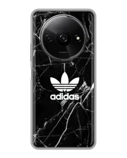 Чохол для Xiaomi Redmi A3x з картинкою «Білий мармур Adidas» Чохол для Xiaomi Redmi A3x з картинкою «Білий мармур Adidas»