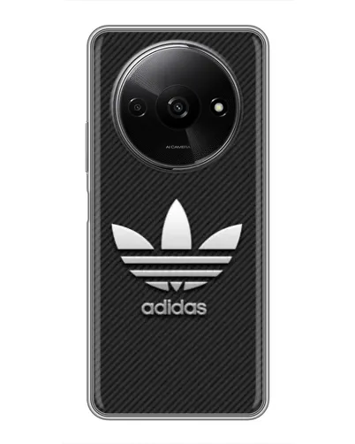 Чехол для Xiaomi Redmi A3x с картинкой «Adidas Карбоновая текстура» Чехол для Xiaomi Redmi A3x с картинкой «Adidas Карбоновая текстура»